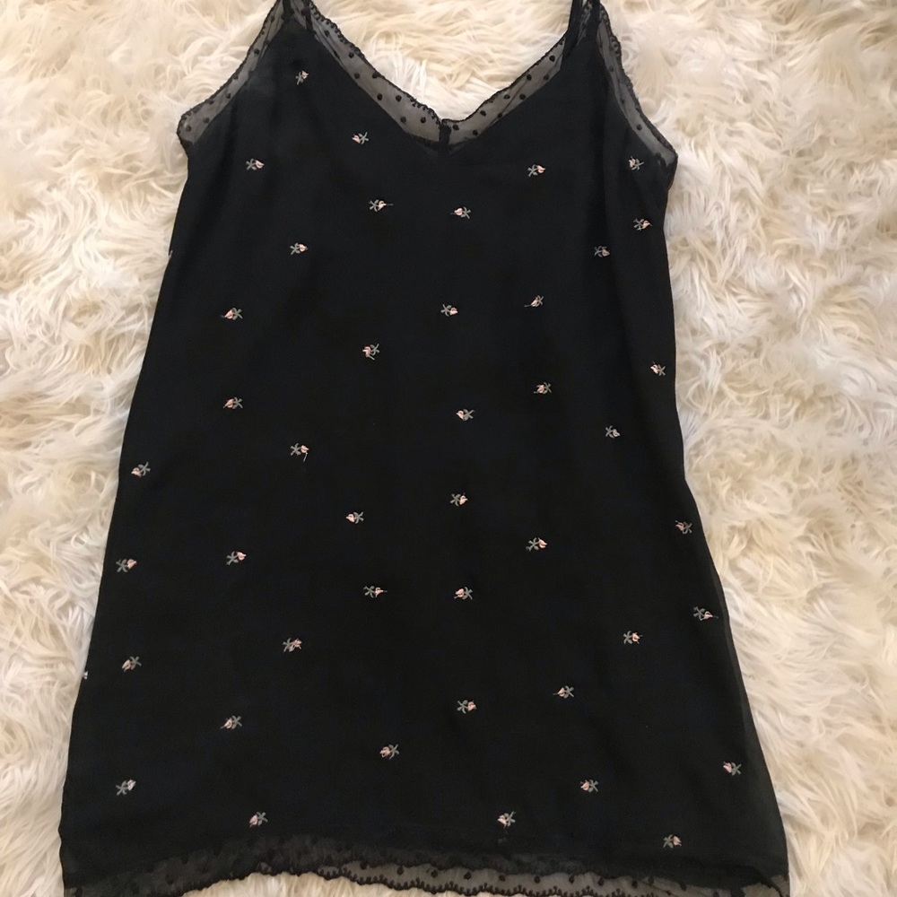 Impeccable Pig little black dress with lace detail